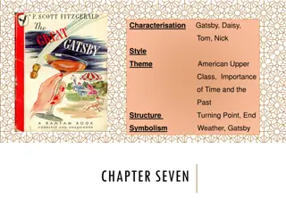 Analysis of Characterisation and Themes in Chapter Seven of 