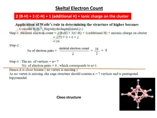 Borane Cluster Structures and Styx Rule