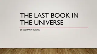The Last Book in the Universe - Character Insights and Chapter Highlights