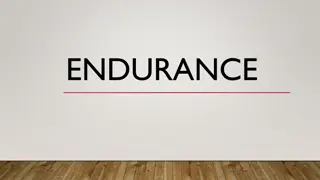 Endurance in Physical Fitness