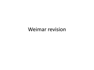 Understanding the Challenges Faced by the Weimar Republic