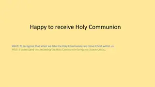 Understanding the Significance of Holy Communion