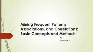 Understanding Frequent Patterns and Association Rules in Data Mining