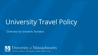 Comprehensive University Travel Policy Overview for Travelers