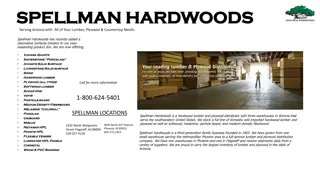 Spellman Hardwoods - Your One-Stop Shop for Lumber, Plywood, and Countertops in Arizona