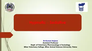 Overview of Sedatives and Hypnotics in Veterinary Pharmacology