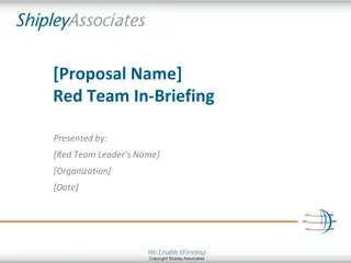 Red Team In-Briefing Overview