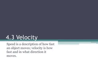 Understanding Velocity vs. Speed in Physics