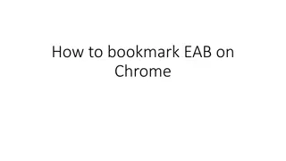 How to Bookmark EAB on Chrome - Step-by-Step Guide