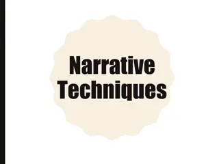 Exploring Narrative Techniques in Storytelling