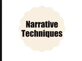 Narrative Techniques in Storytelling