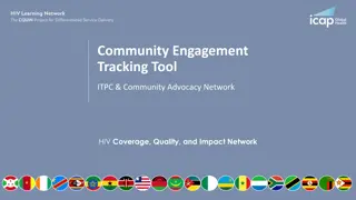 Community Engagement Tracking Tool for HIV Care Advocacy