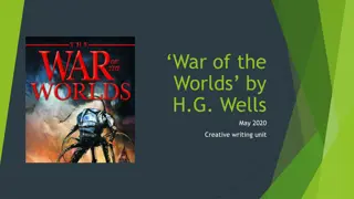 The Impact of H.G. Wells' War of the Worlds on Popular Culture