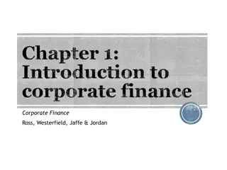 Understanding Corporate Finance Fundamentals
