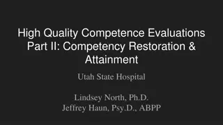 Competency Evaluation Process: A Comprehensive Overview