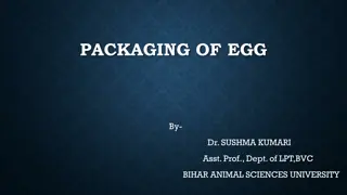 Packaging of Eggs: Types, Factors, and Methods