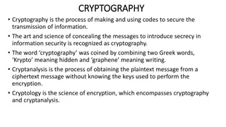 The Fascinating World of Cryptography