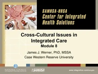 Cross-Cultural Issues in Integrated Healthcare