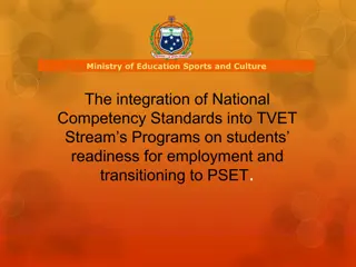 Enhancing TVET Programs for Student Employability and Transition to PSET