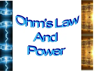Understanding Ohm's Law and Electrical Resistance