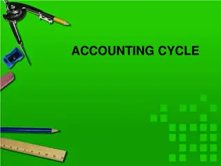 The Accounting Cycle Process