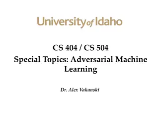 Adversarial Machine Learning in Cybersecurity