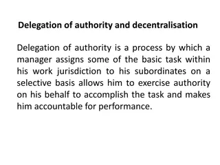Understanding Delegation of Authority in Management