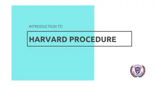 Harvard Procedure Guidelines and Rules for Model United Nations