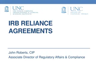 IRB Reliance Agreements in Research