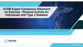 Expert Consensus Statement on Exercise for Type 2 Diabetes