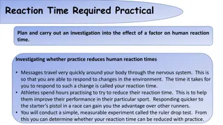 Investigating Impact of Practice on Human Reaction Time Through Ruler Drop Test