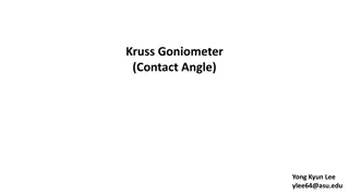 Step-by-Step Guide for Using Kruss Goniometer Contact Angle Analyzer