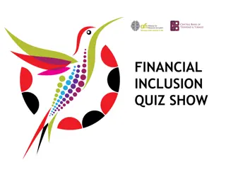 Financial Inclusion Quiz Show Highlights