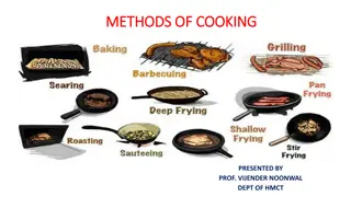 Cooking Methods: Conduction and Convection Explained