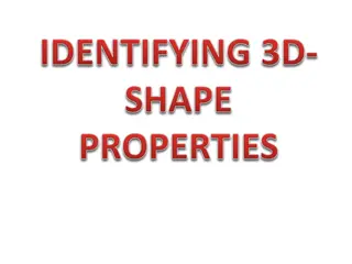 Explore 3D Shapes: Properties and Examples