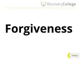 The Power of Forgiveness: Healing Ourselves and Others