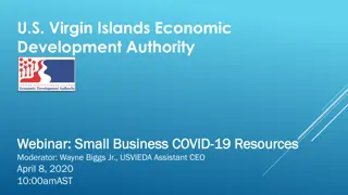 Small Business COVID-19 Resources in U.S. Virgin Islands