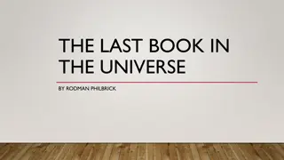 The Last Book in the Universe - Character Insights and Story Highlights