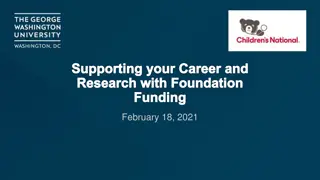 Foundation Funding: Supporting Health and Medicine Research
