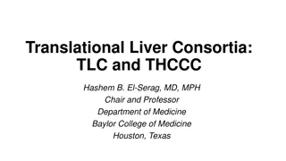 Translational Liver Cancer Research Initiatives