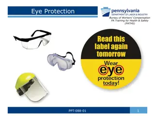 Eye Protection Training for Workplace Safety
