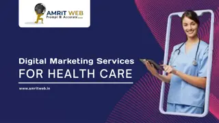 Digital Marketing Services for health care by Amrit Web.........................