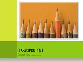 Guide to University Transfer Options in California