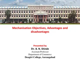 Understanding Mechanisation in Offices: Objectives, Advantages, and Disadvantages
