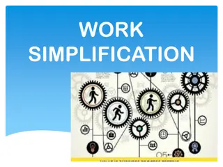 The Art of Work Simplification