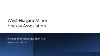 West Niagara Minor Hockey Association Meeting Overview