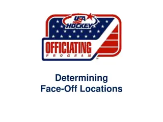 Ice Hockey Face-Off Locations and Guidelines