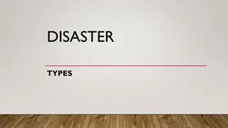 Understanding Different Types of Disasters and Their Impact