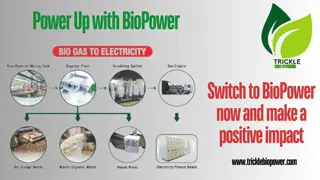 Get BioPower today and be a part of the sustainable energy revolution!.........