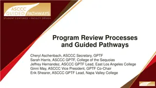 Re-imagining Program Review Processes for Enhanced Student Outcomes